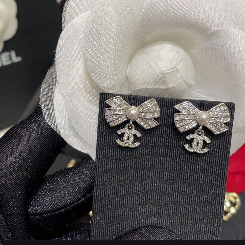 Ch*el earrings